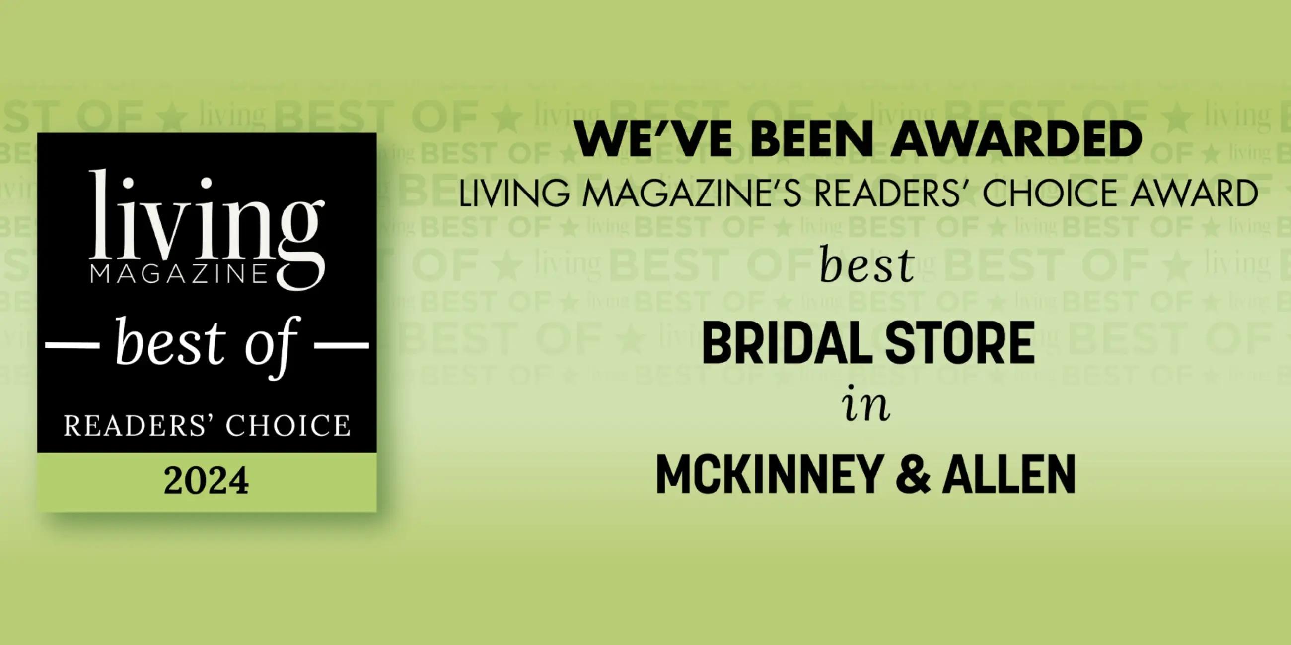 Living Magazine's Readers' Award Desktop Banner