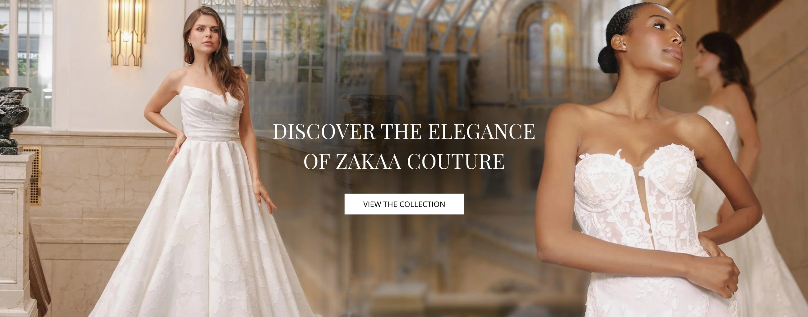 Zakaa Couture 2025 gowns desktop banner